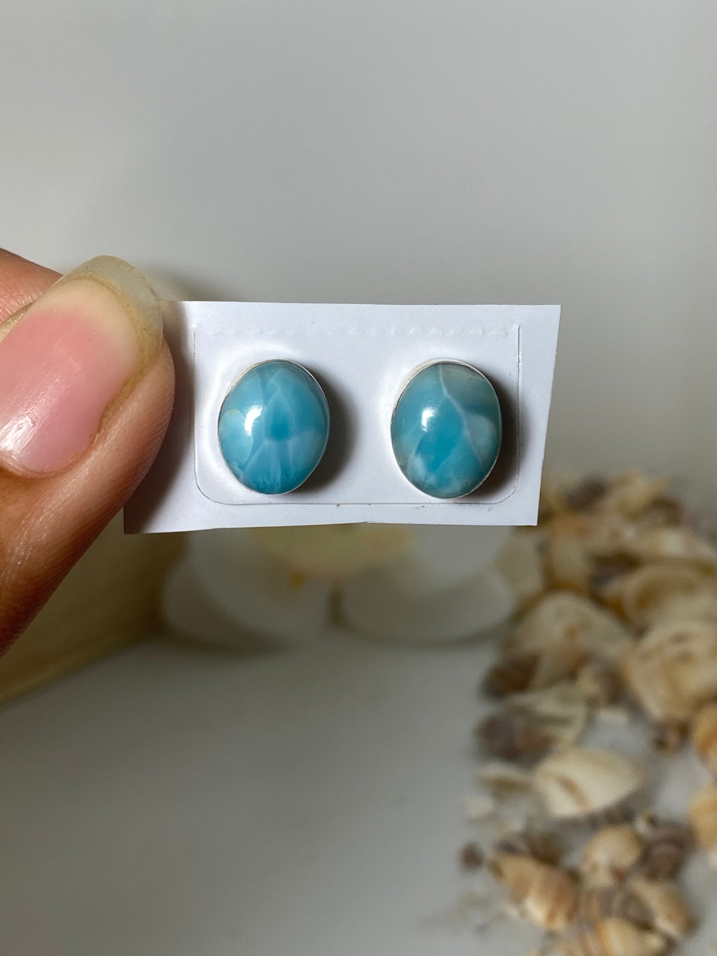 Larimar earplugs ( Oval )