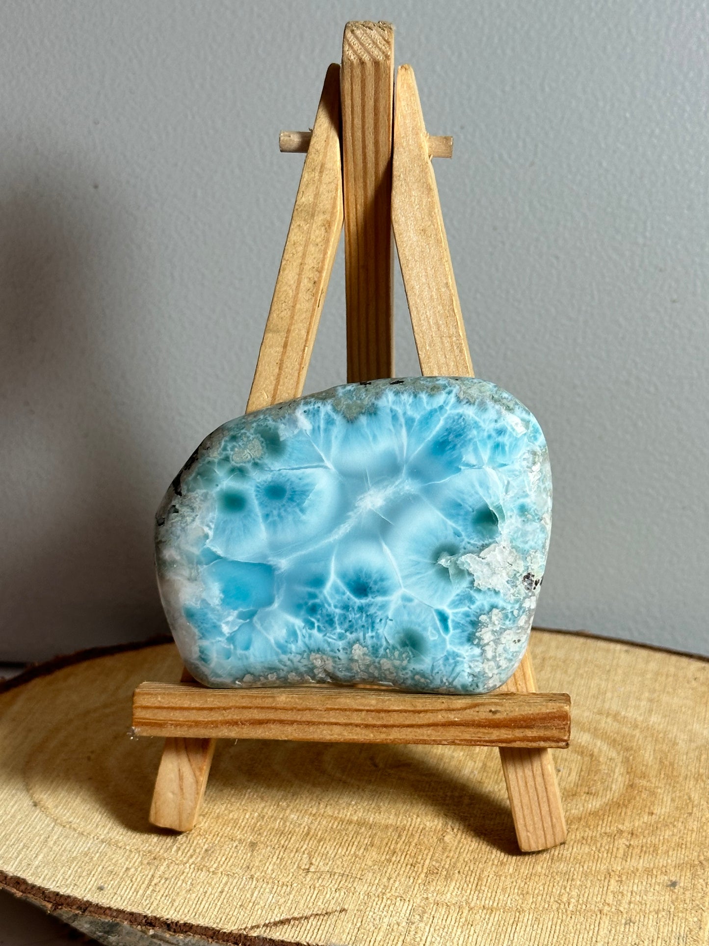 Larimar rustic slab