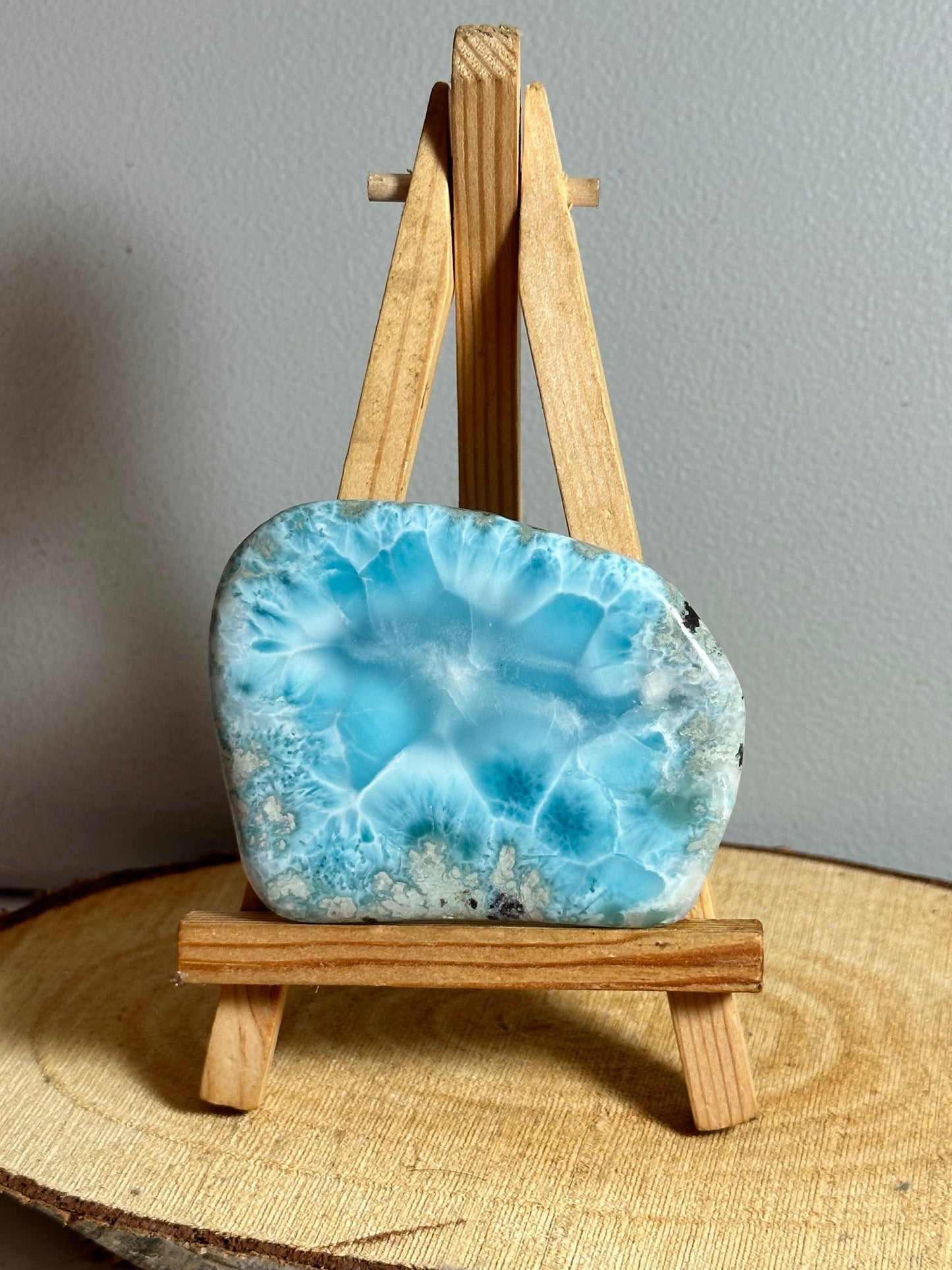 Larimar rustic slab