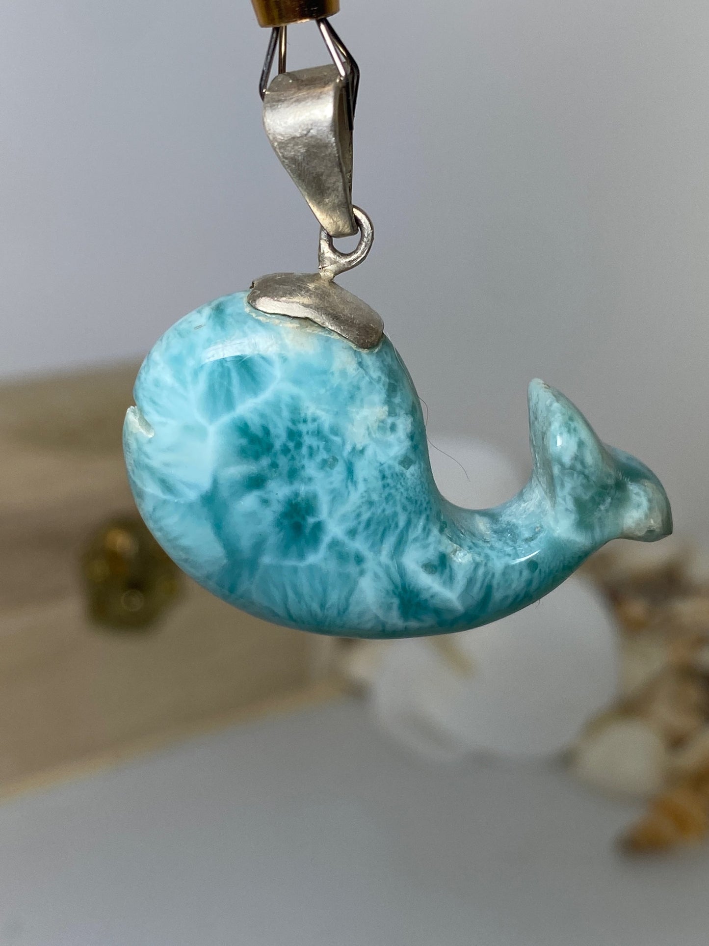 Beautiful Whale Larimar