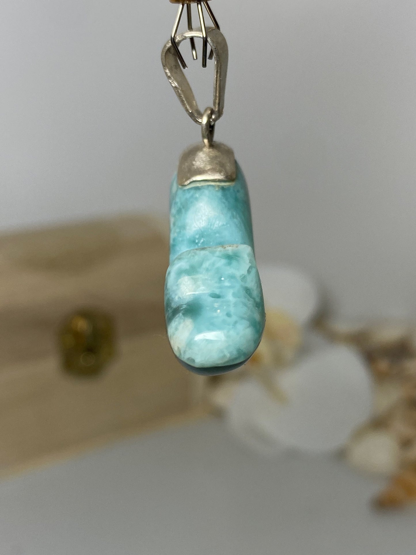 Beautiful Whale Larimar
