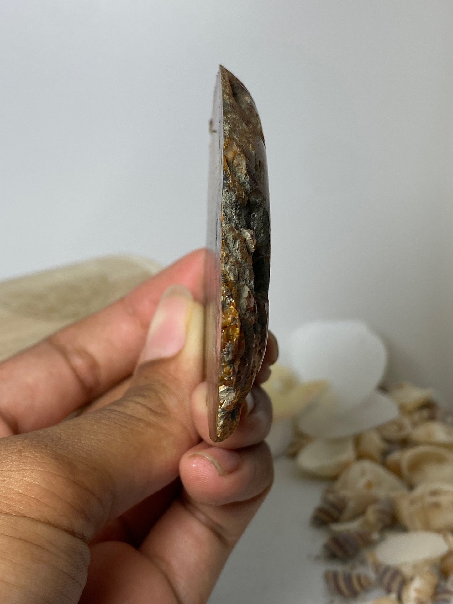 Blue Amber slab