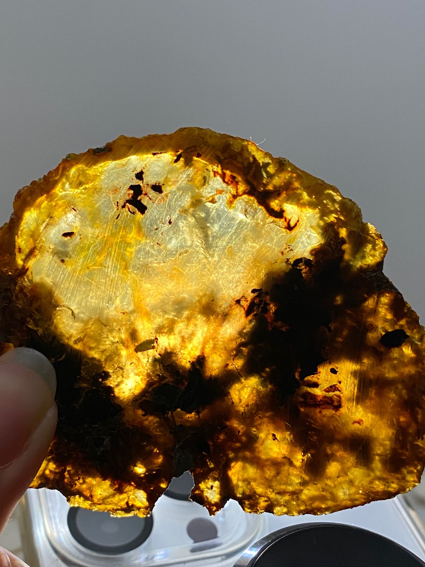 Blue Amber slab