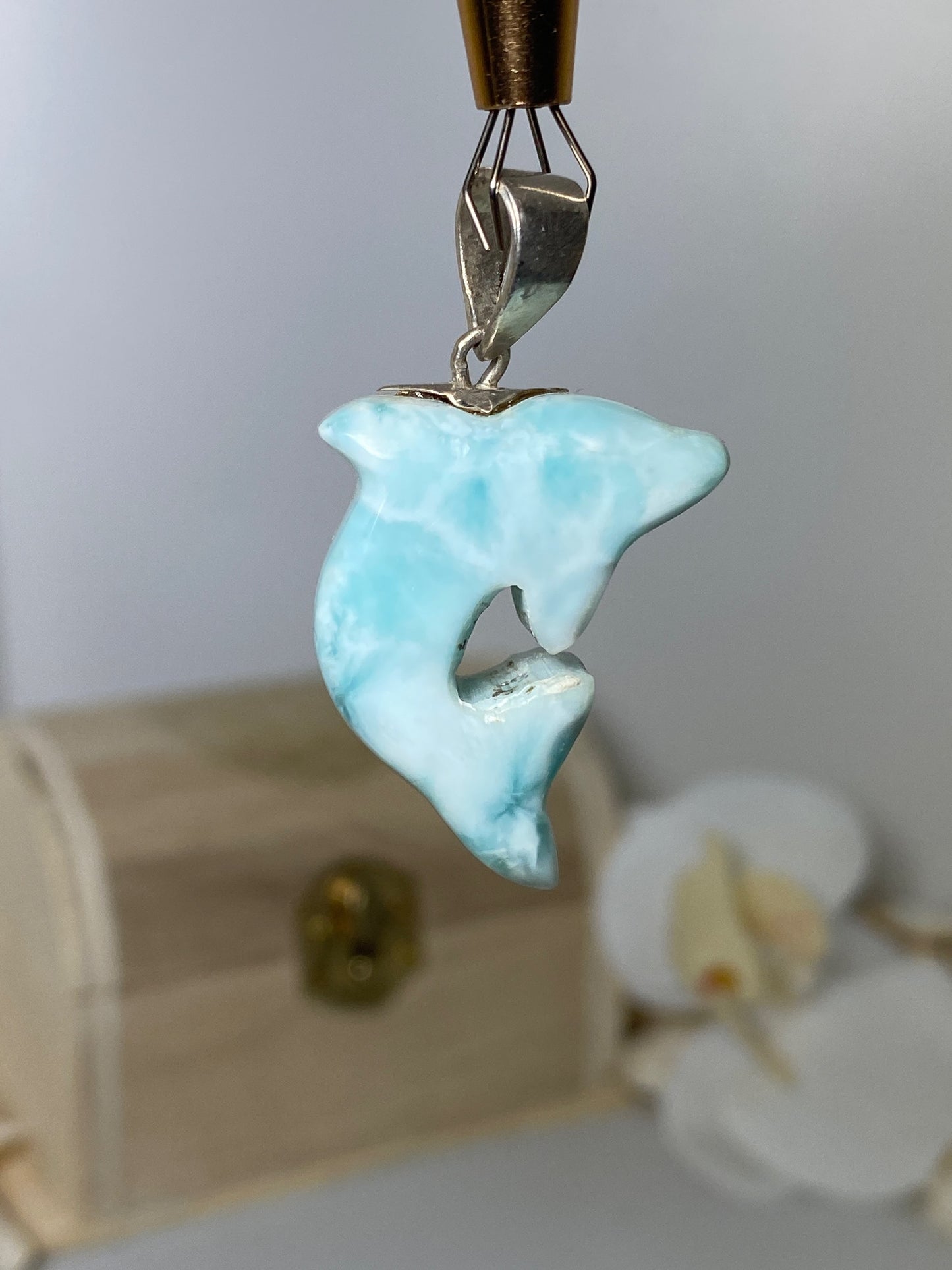 Beautiful Larimar Dolphin