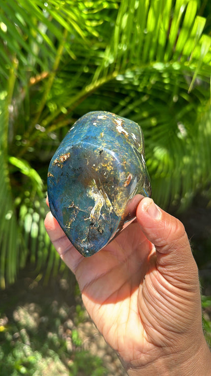 Dominican Blue Amber Freeform
