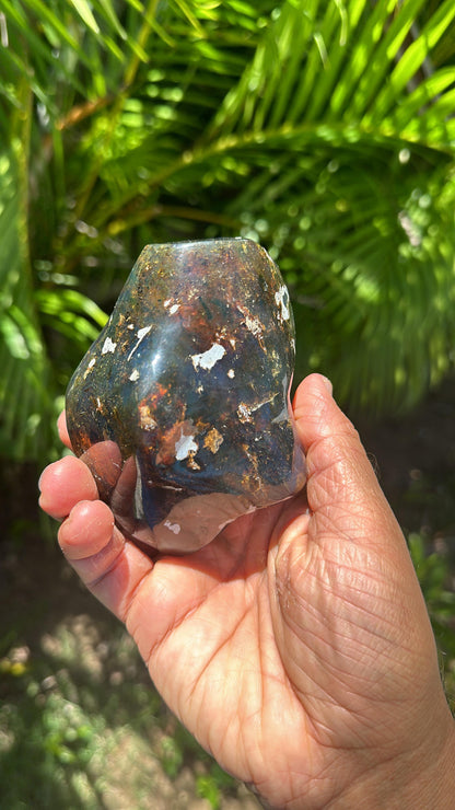 Dominican Blue Amber Freeform