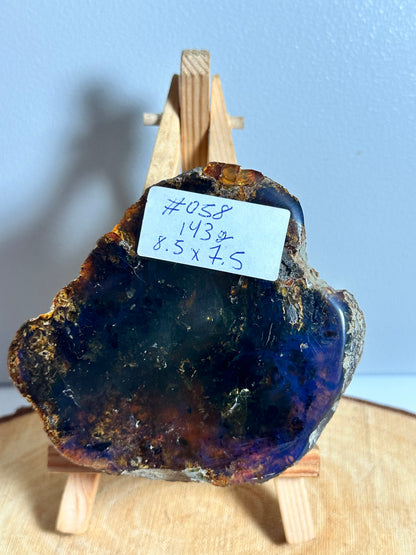 Blue Amber Rock