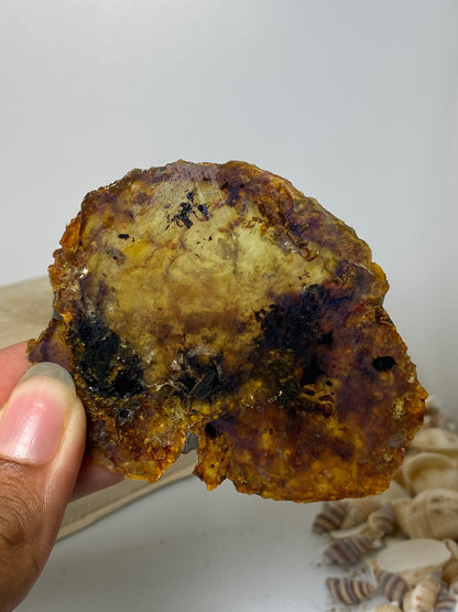 Blue Amber slab